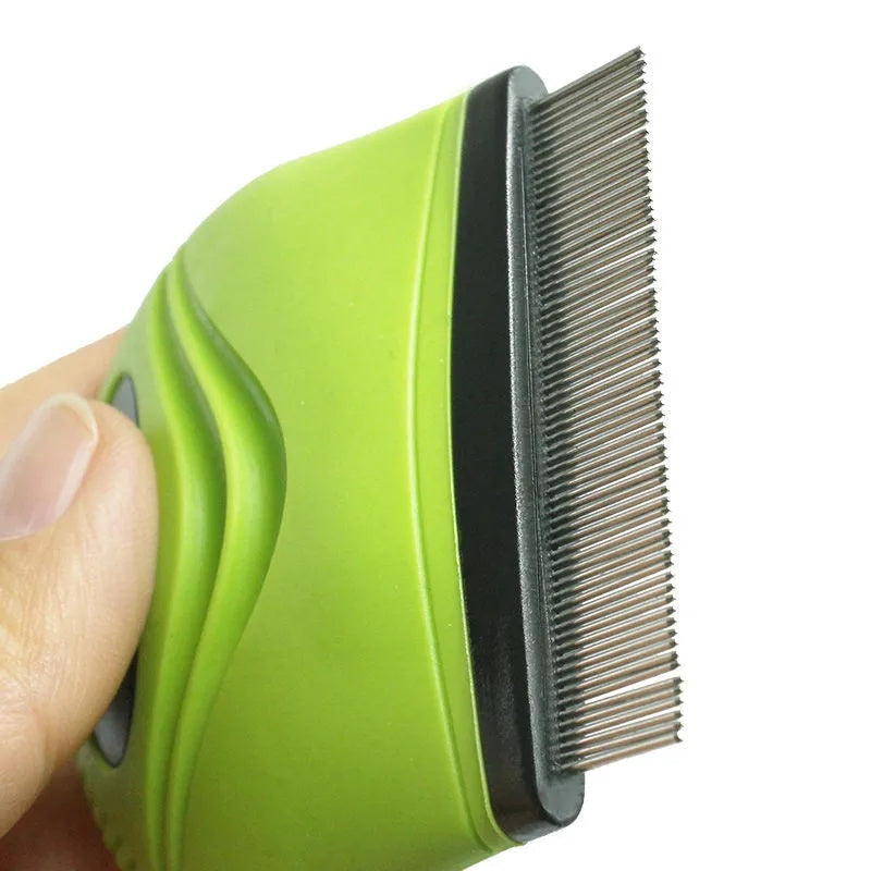 Pet Life 'Grazer' Handheld Travel Grooming Cat And Dog Flea And Tick